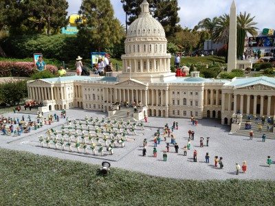 Miniland in Legoland Park. Photo: Jenny Williams