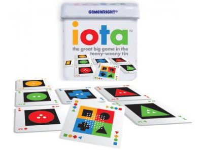 2013 Card Game of the Year: Iota. Image: Gamewright