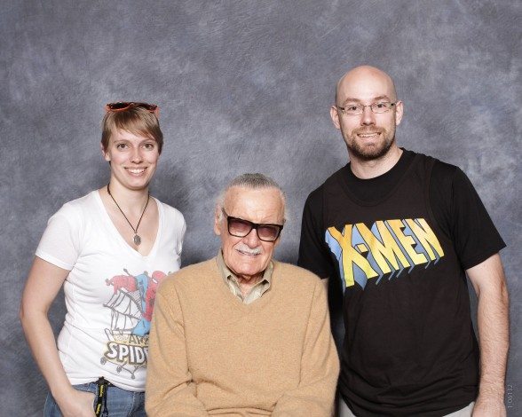 MegaCon 2015 - Me, my brother, and some random guy  Image:  Celeb Photo Ops. Used with permission.
