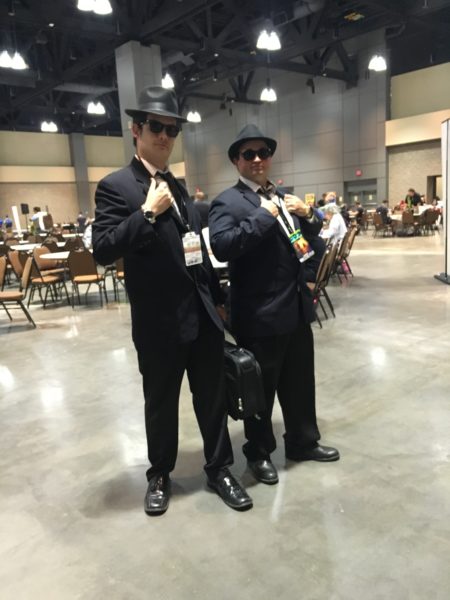 The Blues Brothers weren't in the death match. I bet they could've taken down Vader. photo by Corrina Lawson