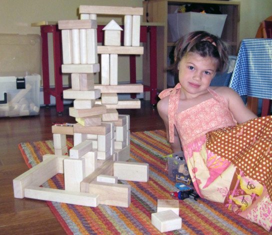 In elementary school, O loved to build, but few friends shared her interest. Photo copyright: Jen Citrolo