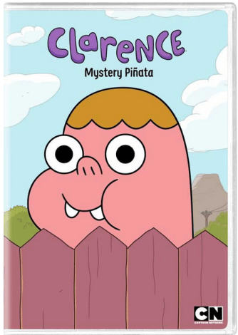 Clarence: Mystery Piñata is available now on DVD, but through this post you can enter to win your own copy. Image: Turner Entertainment.
