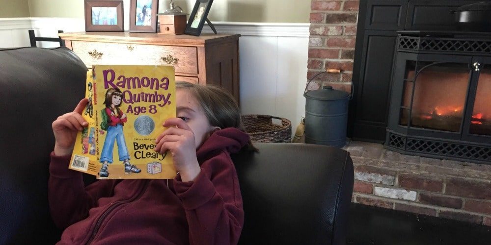 read aloud, beverly cleary, ramona quimby, homeschool, homeschooling, parenting, books, Drop Everything and Read