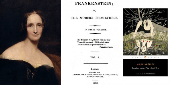 Mary Shelley Frankenstein 1st edition