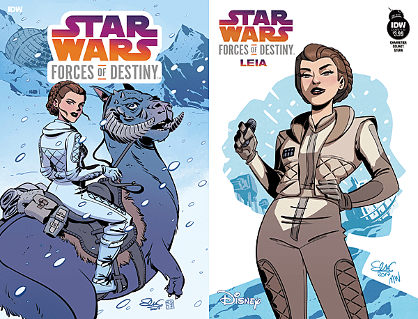 Star Wars: Forces of Destiny #1 - Leia, Images: IDW Publishing
