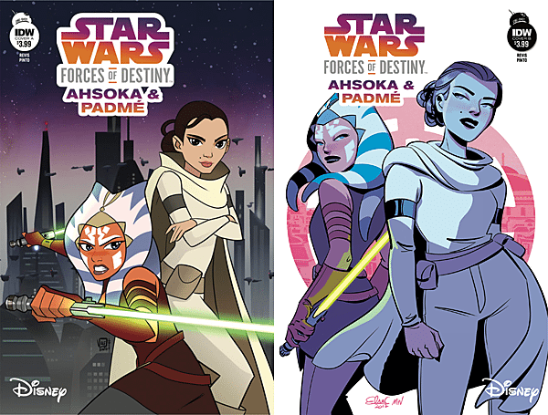 Star Wars: Forces of Destiny #4 - Ahsoka and Padme, Images: IDW Publishing