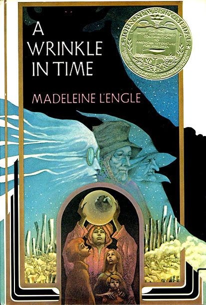 1983 Edition of A Wrinkle In Time by Madeleine L'Engle, art by Leo and Diane Dillon