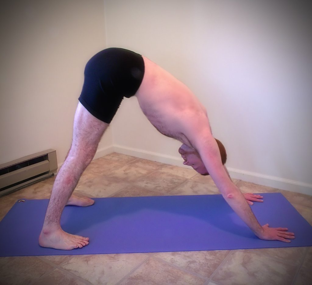 Lonely Mountain Yoga pose