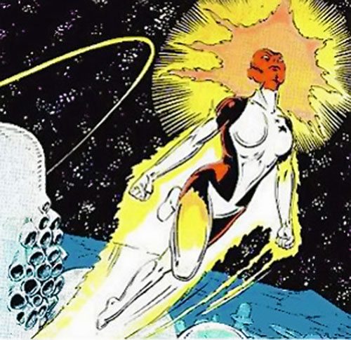 Carol Danvers as Binary, in the X-Men comics