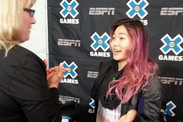 Chloe Kim at the Winter X Games