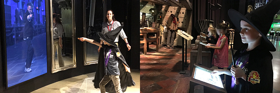 Learning to Duel and Making Magic in the Weasley Kitchen, Images: Sophie Brown