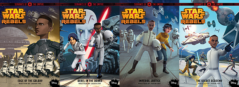Servants of The Empire Covers, Images: Disney-Lucasfilm Press