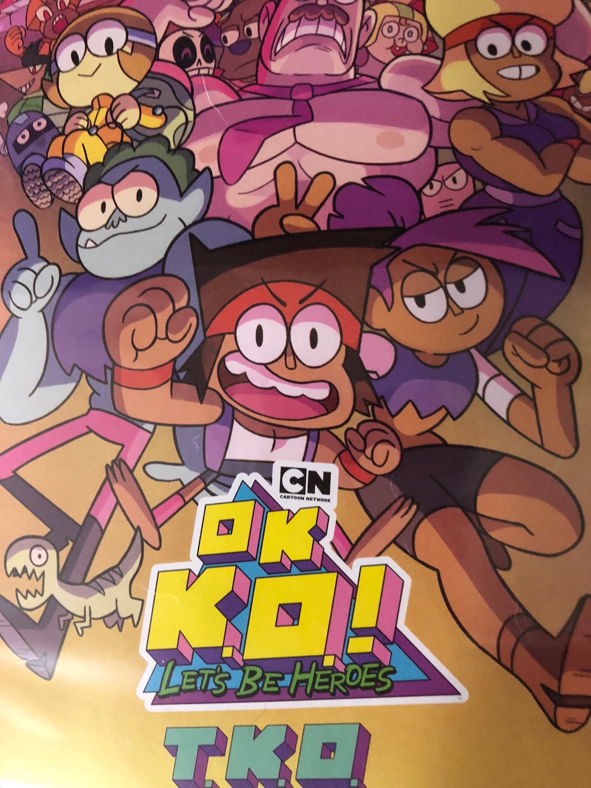 OK KO box art DVD