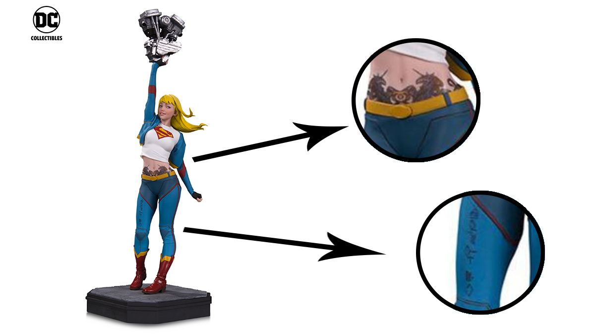 Supergirl Detail \ Images: DC Comics