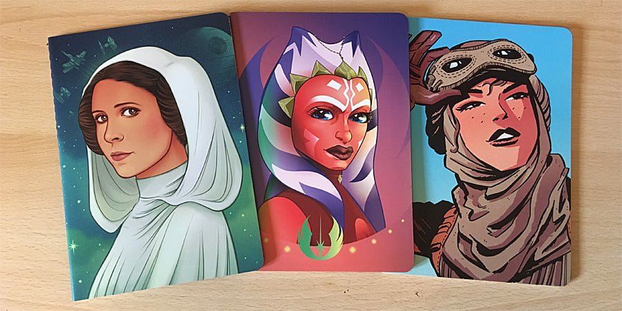 Star Wars: Women of the Galaxy Notebooks, Image: Sophie Brown