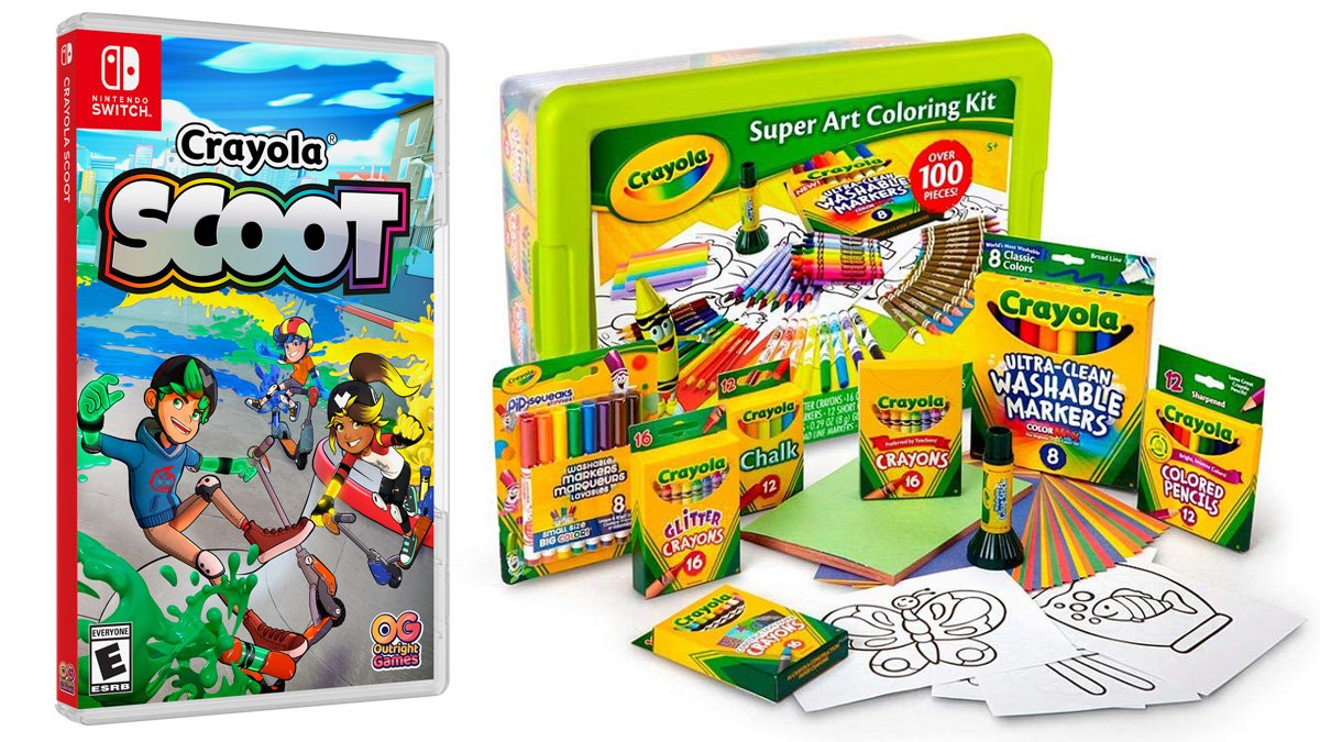 Win Your Gifts! Crayola Scoot Video Game Giveaway - About a Mom