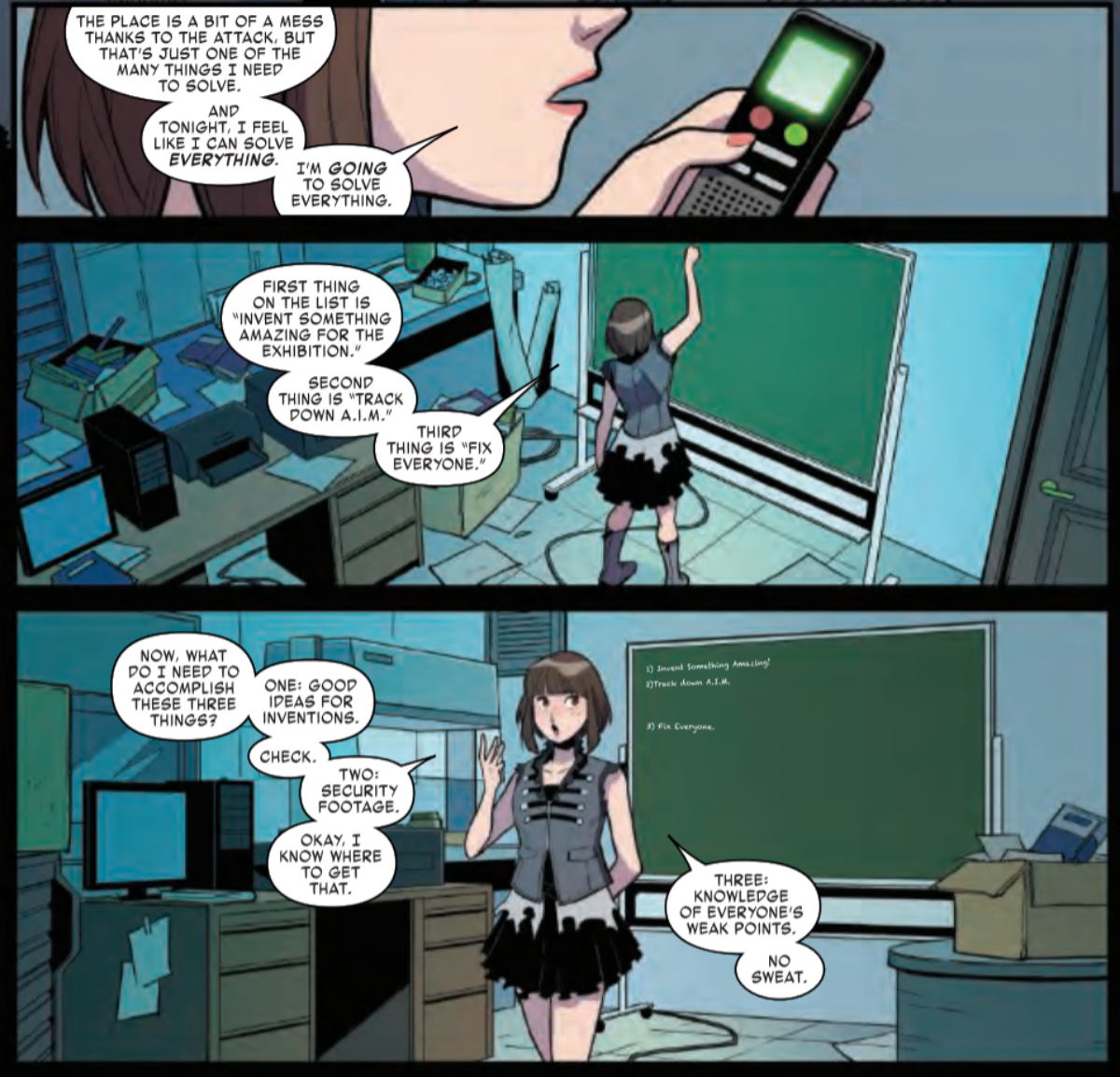 Panels from Issue #4 of Unstoppable Wasp