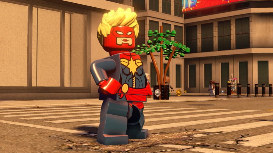 Classic Captain Marvel Appears in Lego Marvel's Avengers, Image: Warner Bros