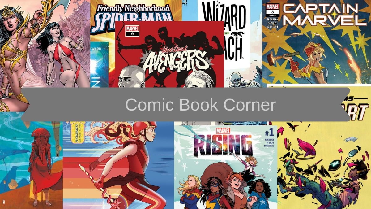 Comic Book Corner collage