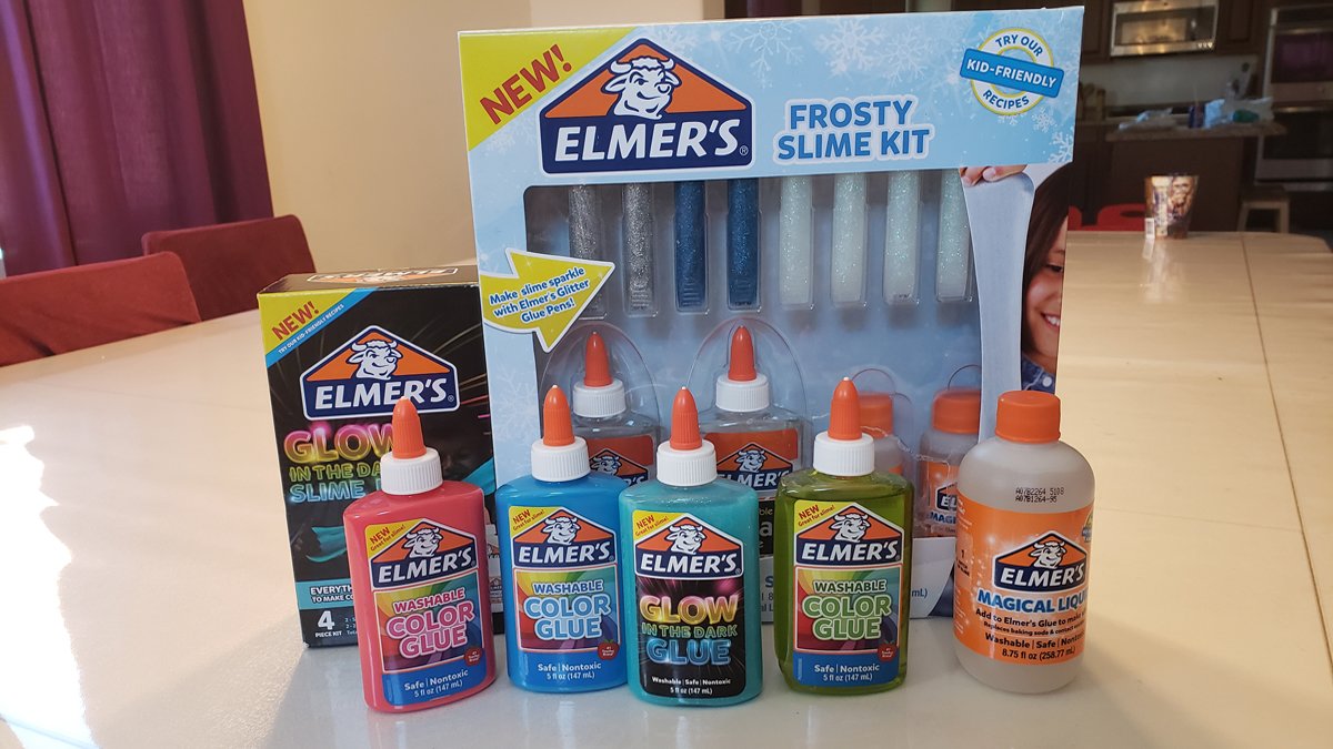 Elmer's Slime products.