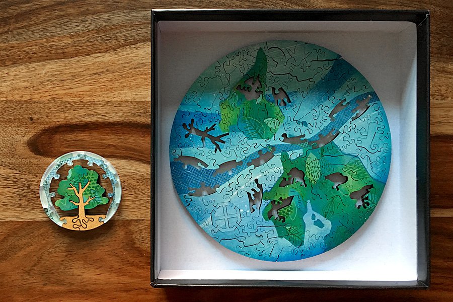The Puzzle Within the Earth Puzzle, Image: Sophie Brown