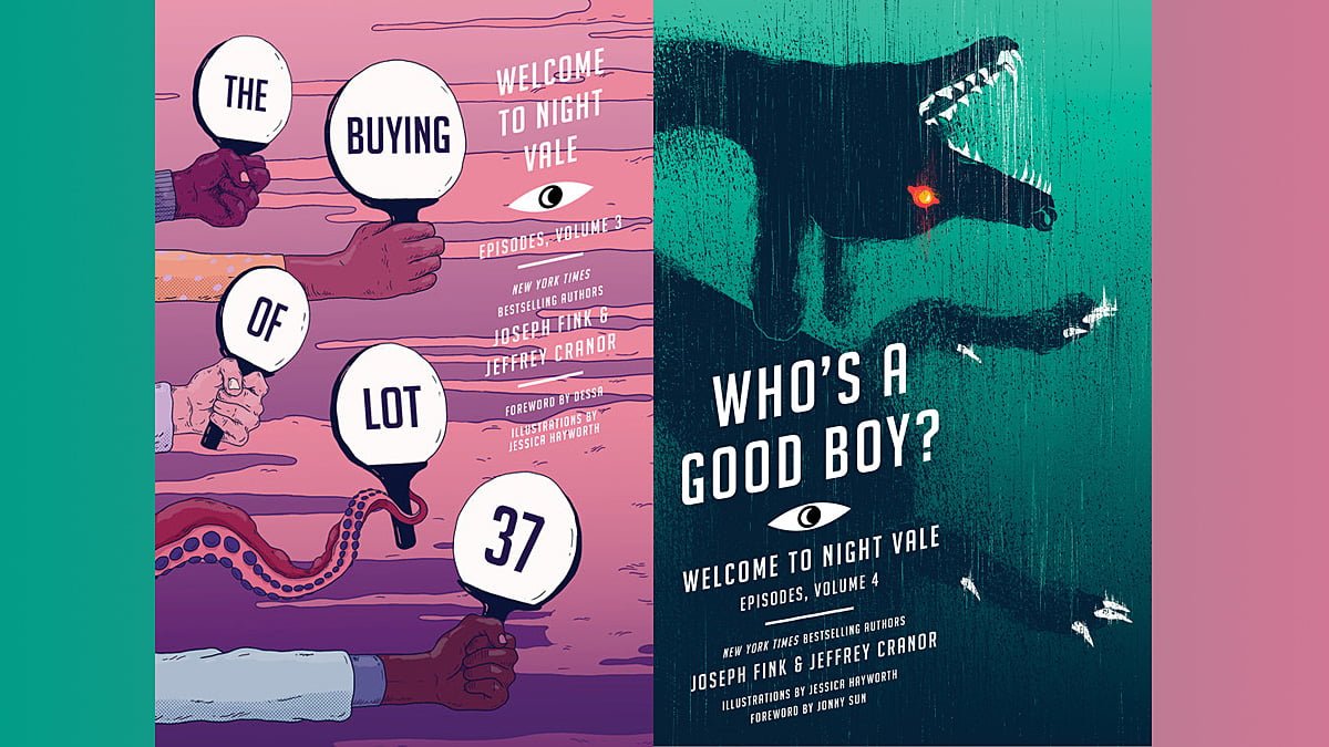 Welcome to Night Vale Volumes 3 and 4 Covers, Covers: Harper Perennial
