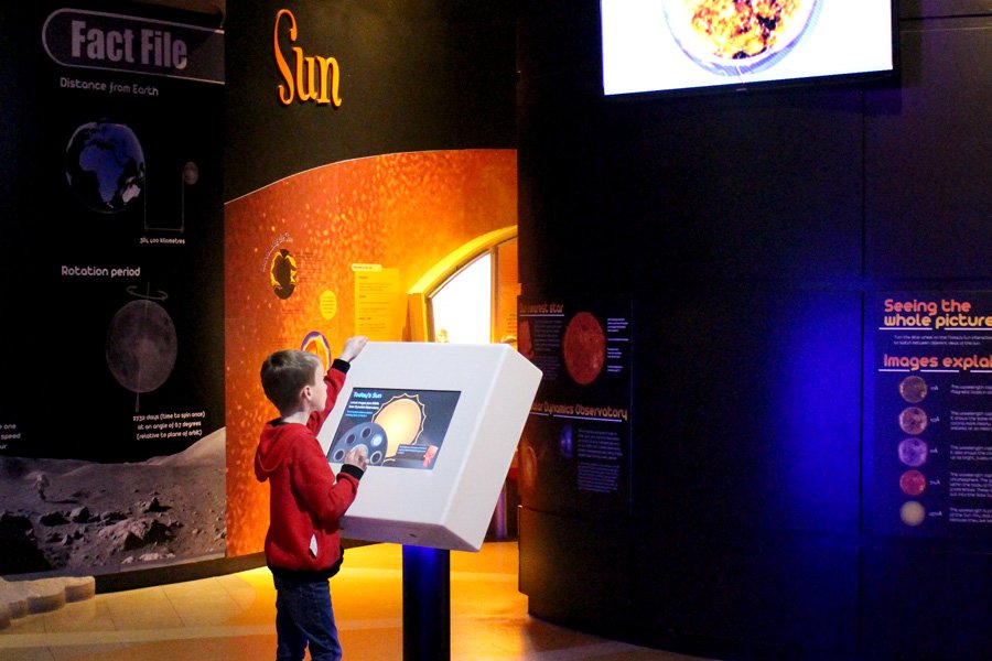 Learning About the Sun at the National Space Centre, Image: Sophie Brown