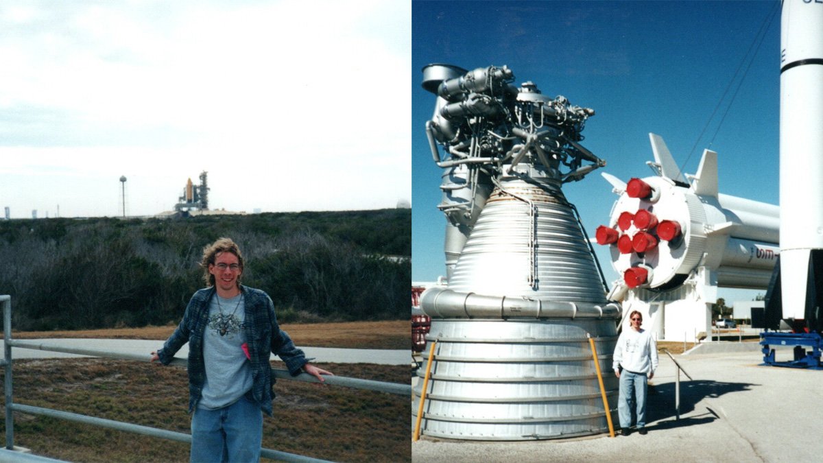 Michael Jennings at Kennedy Space Center, Images: Michael Jennings