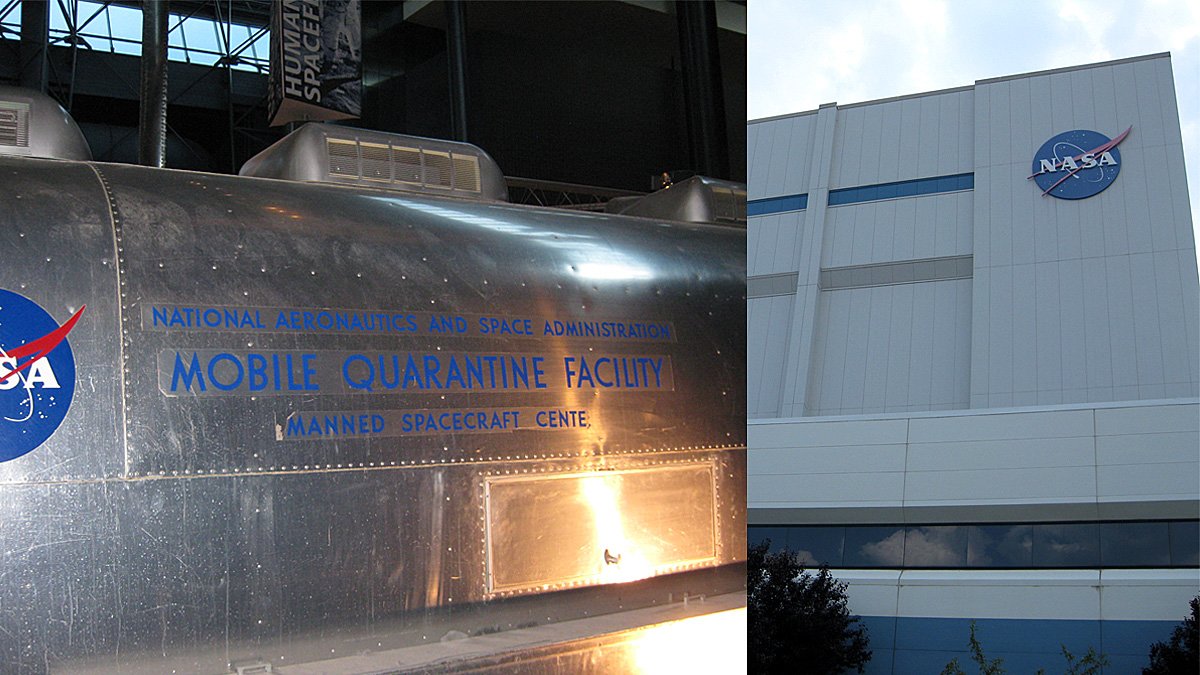 NASA's Mobile Quarantine Facility and Goddard Building, Images: Jenny Bristol