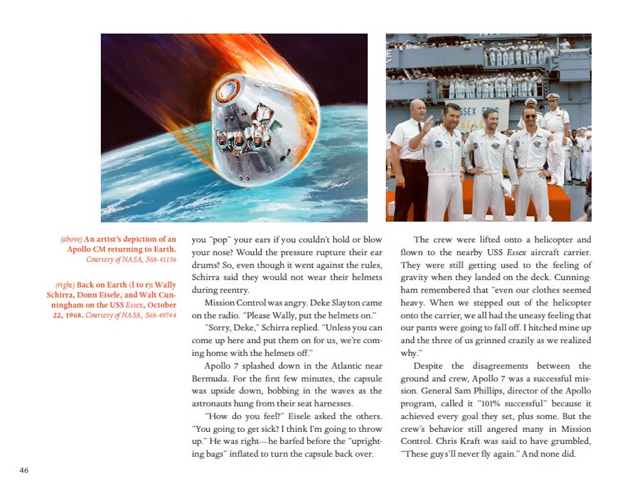 Sample Pages from The Apollo Missions for Kids, Image: Chicago Review Press