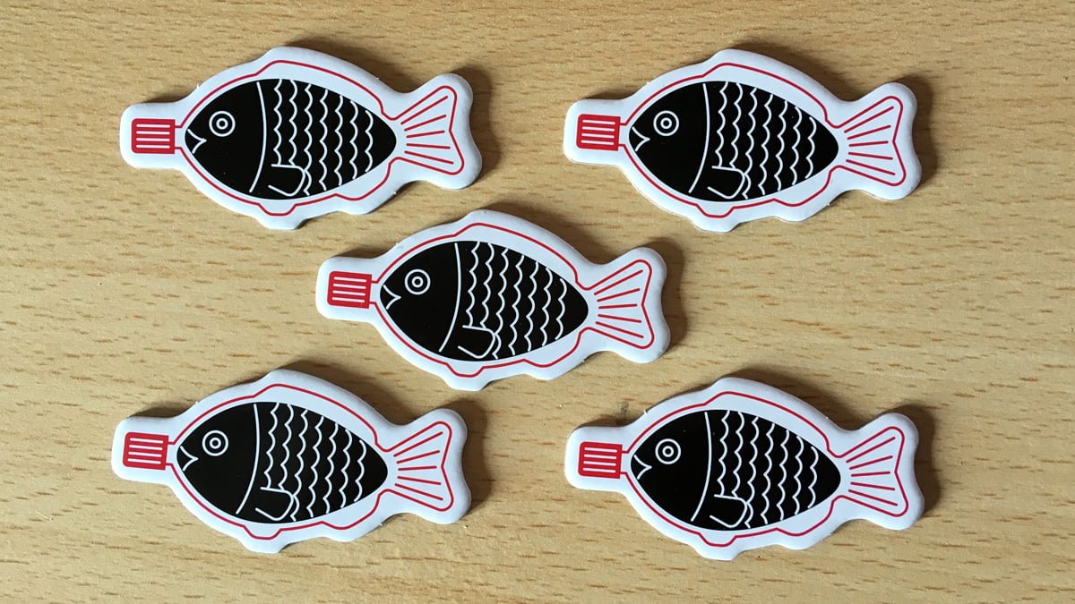 Soy Sauce Fish Markers, Image: Sophie Brown