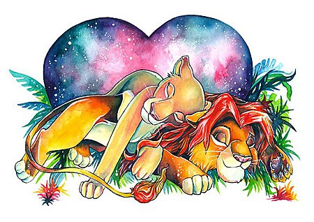 Lion King Art by Sezzadactyl, Image: Sezzadactyl