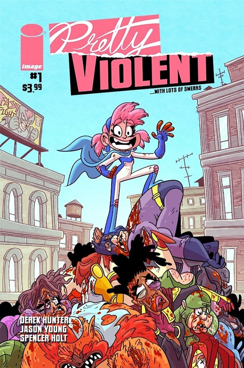 Pretty Violent #1 Cover Art