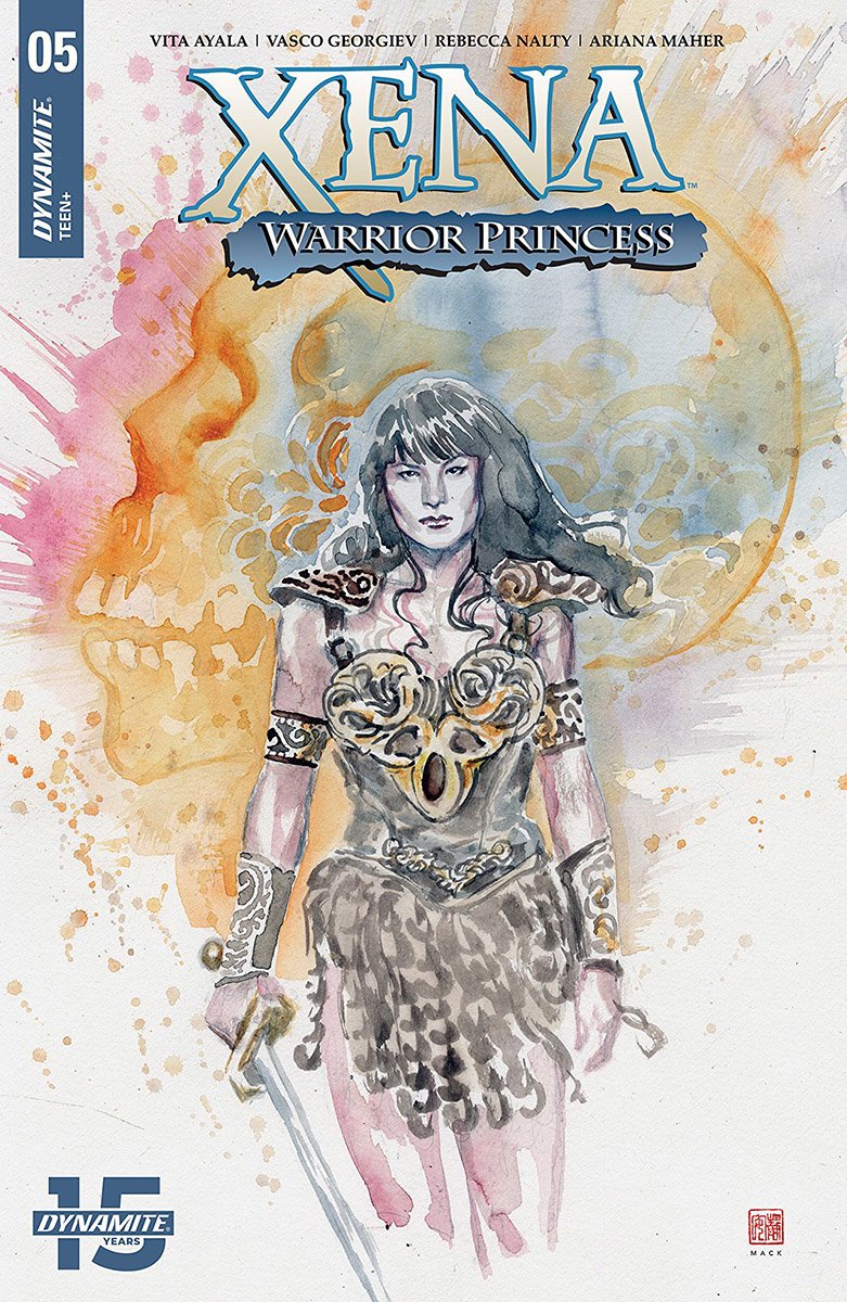 'Xena: Warrior Princess #5' Cover Art