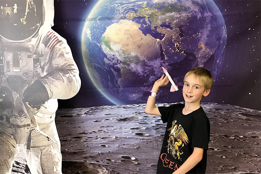 Hanging Out with Buzz on the Moon, Image: Sophie Brown