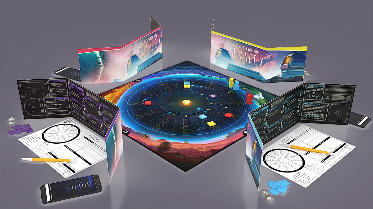 A Game of The Search for Planet X in Progress, Image: Foxtrot Games