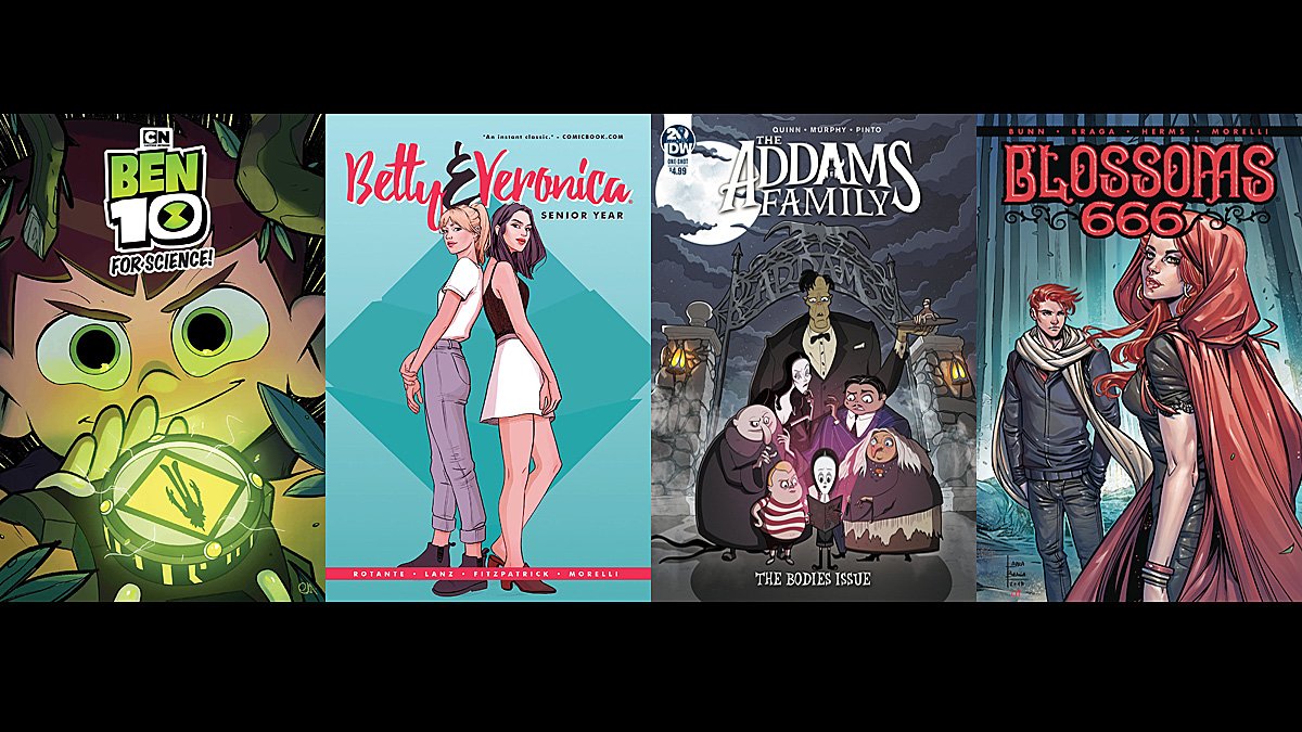 Cover Art, Images: Archie Comics, Boom, IDW