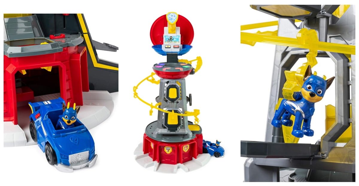 PAW Patrol, Mighty Pups Super PAWs, Mighty Lookout Tower, Tour de
