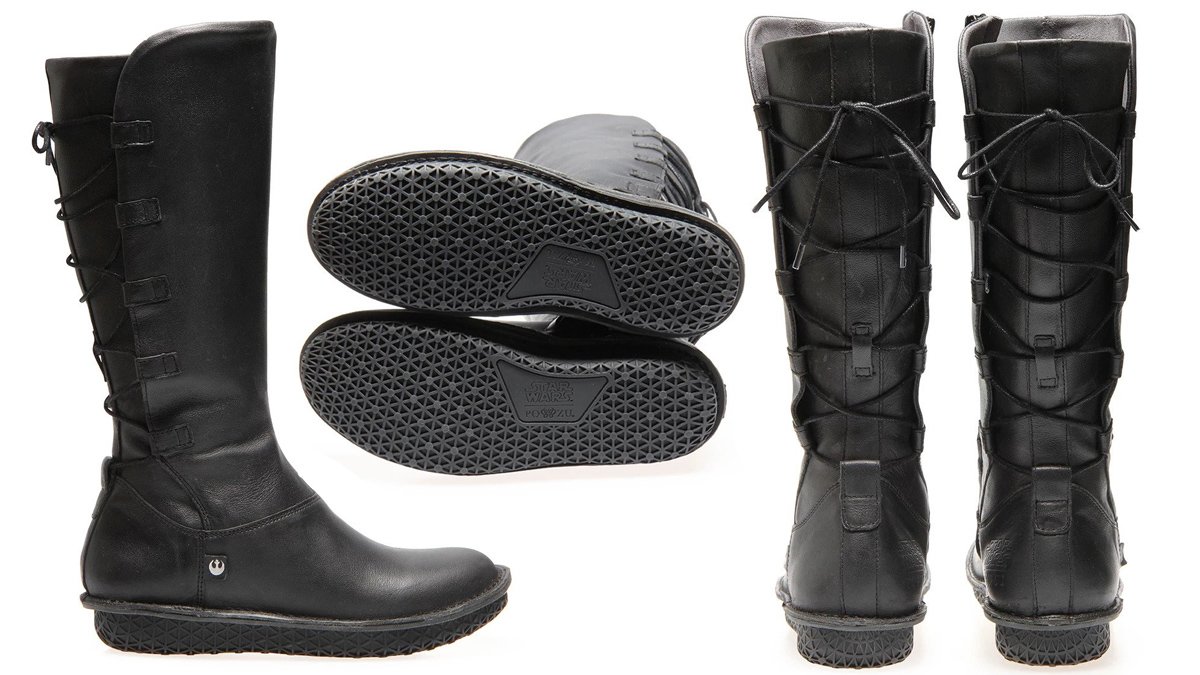 Rey Hi Boot in Black, Image:s Po-Zu