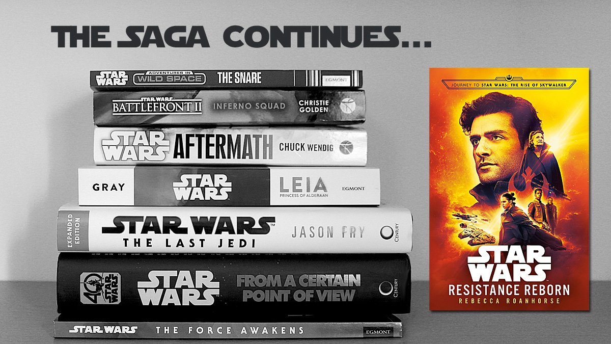 The Saga Continues, Resistance Reborn: Cover Image: Del Rey
