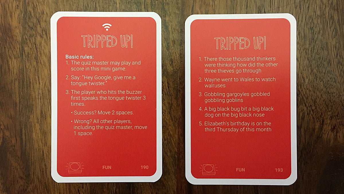 Tripped Up Cards, Image: Sophie Brown