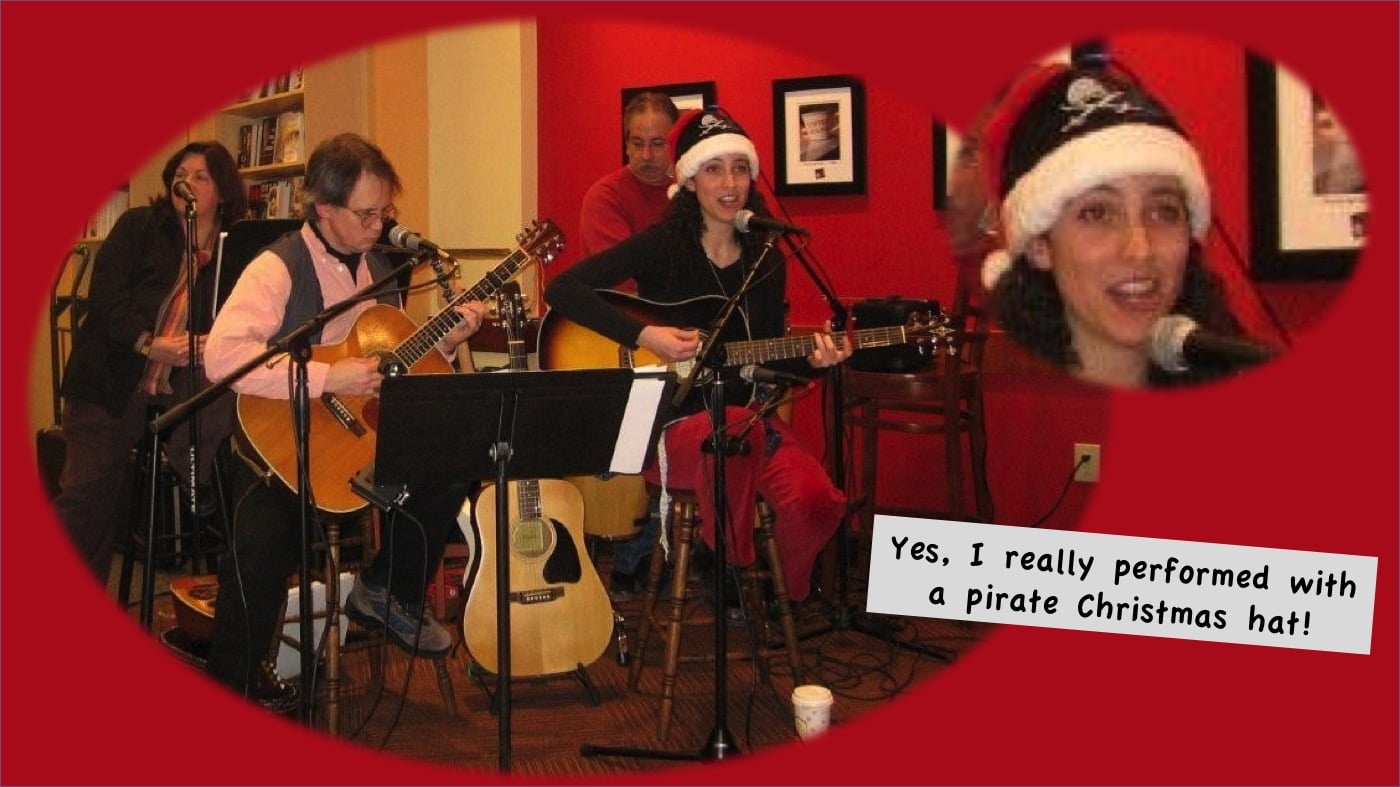 Rebecca Angel and Pirate Carols