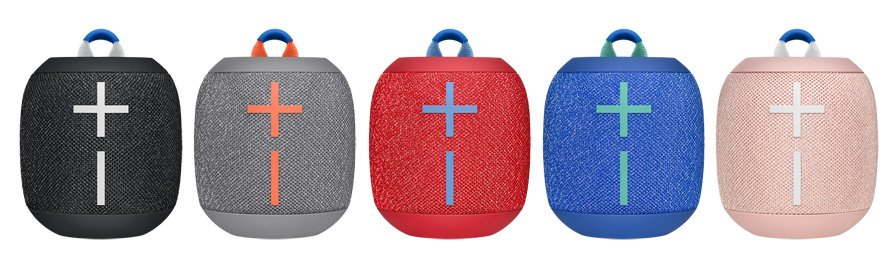 The Wonderboom 2 in all five color options, Images: Ultimate Ears