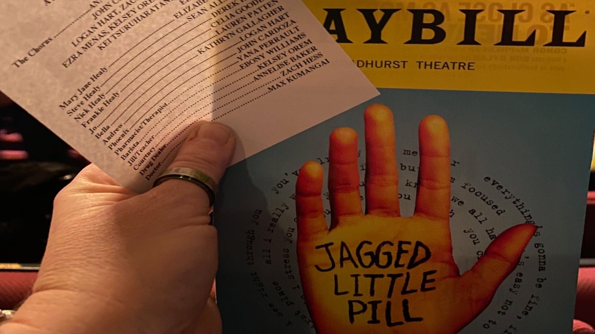 Jagged Little Pill The Musical Playbill