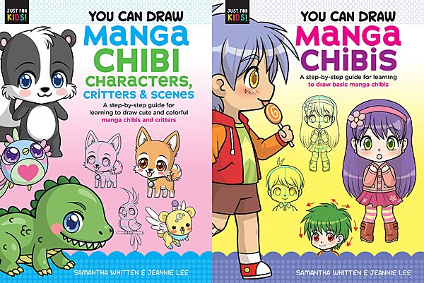 You Can Draw Manga Chibi Books, Images Walter Foster Jr