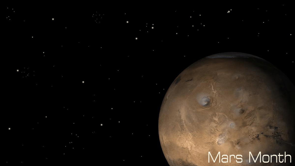 Mars Month, Mars Image NASA