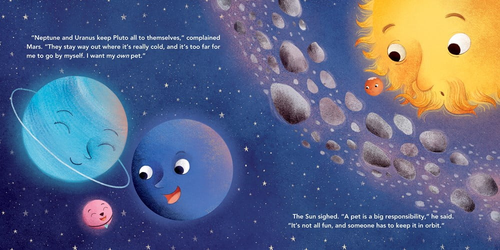Second Page Spread from Mars' First Friends, Image Sourcebooks