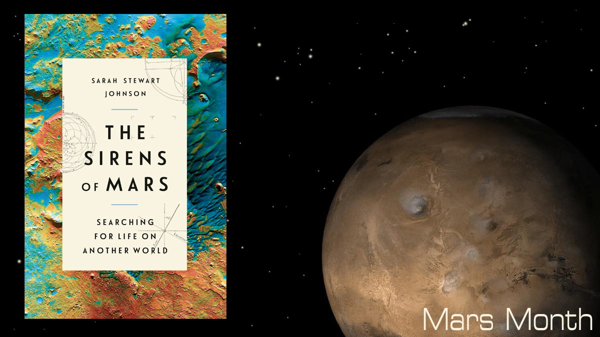 The Sirens of Mars Image Penguin Random House, Background Image NASA