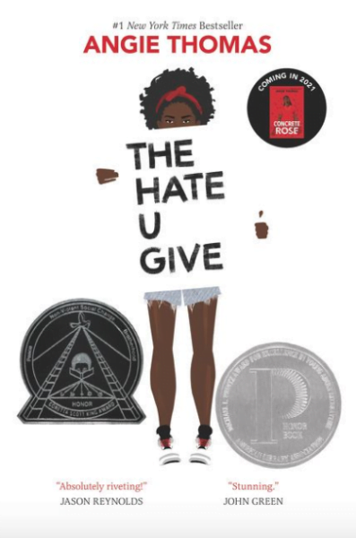book cover for The Hate U Give