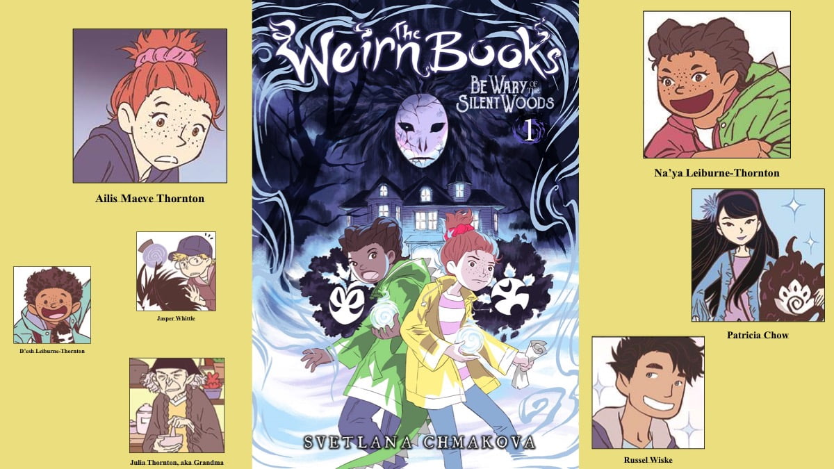 cover to graphic novel The Weirn Books